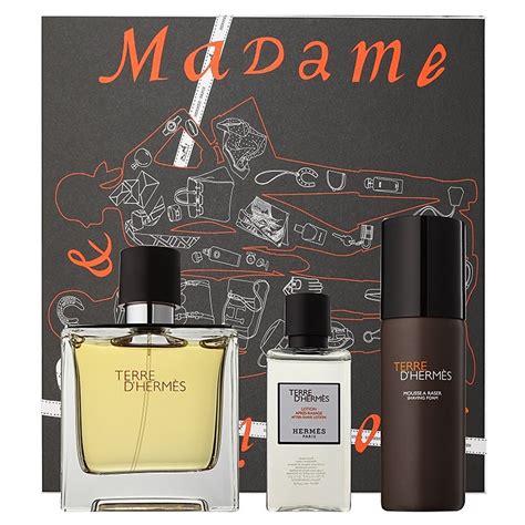 hermes men's gift set|Hermes aftershave gift set.